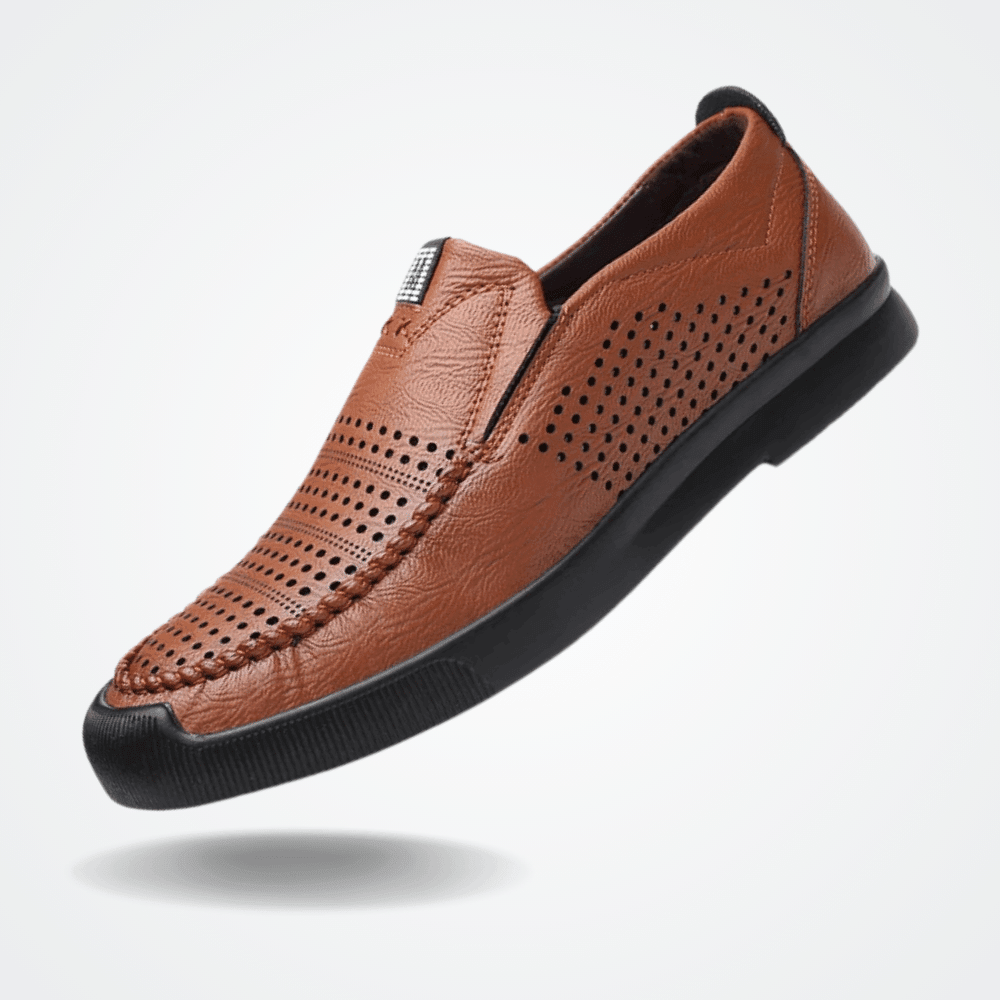 Men's Leather Moccasins Milan Verno